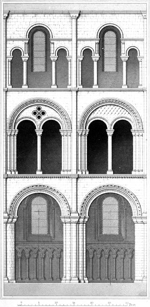 Interior PETERBOROUGH CATHEDRAL. Choir