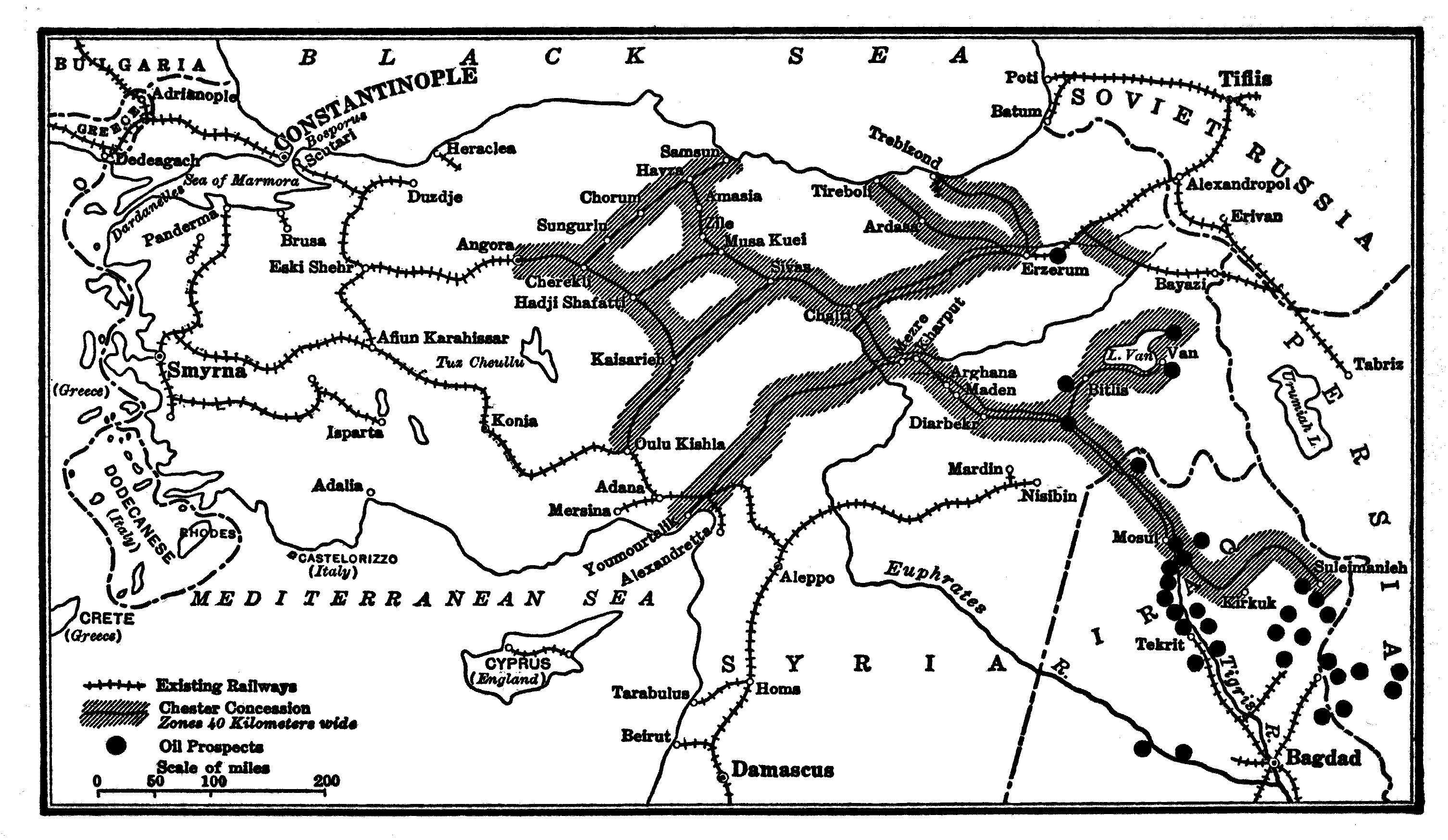 THE CHESTER CONCESSIONS