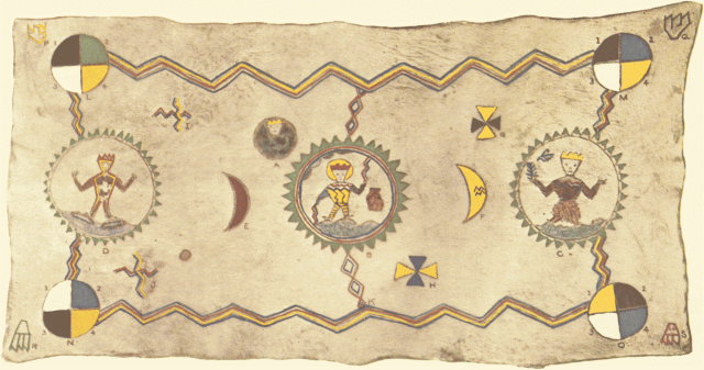 Sacred Buckskin - Apache Illustration: Sacred Buckskin - Apache