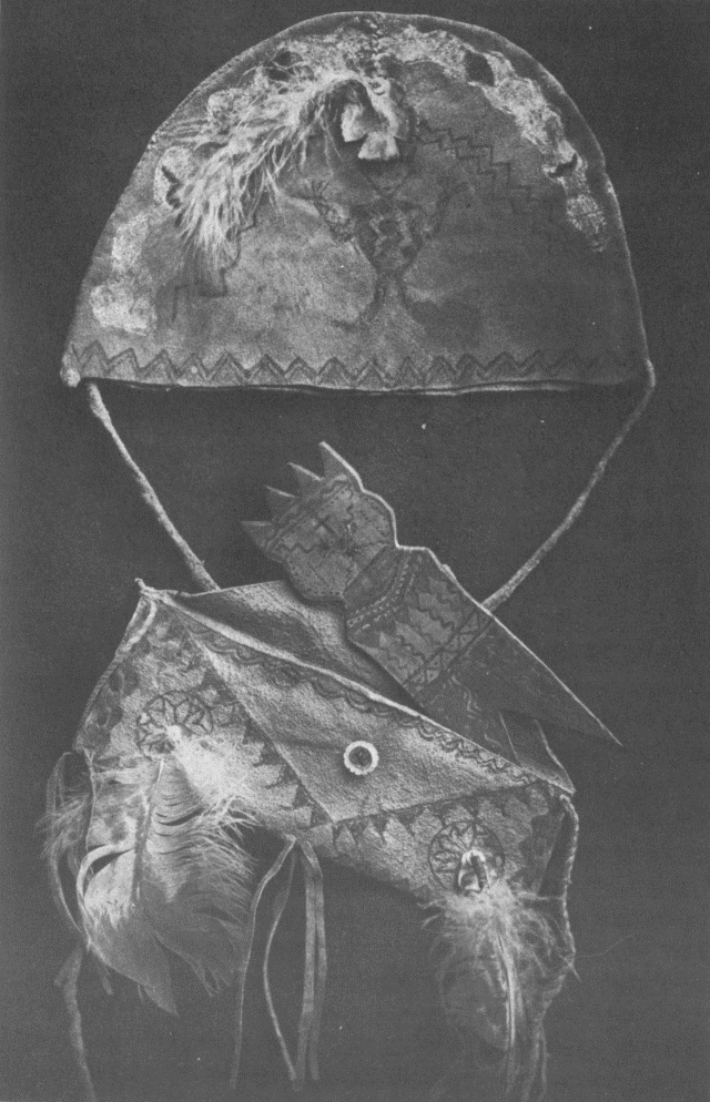 Medicine Cap and Fetish - Apache Illustration: Medicine Cap and Fetish - Apache
