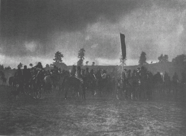 A Jicarilla Feast March Illustration: A Jicarilla Feast March