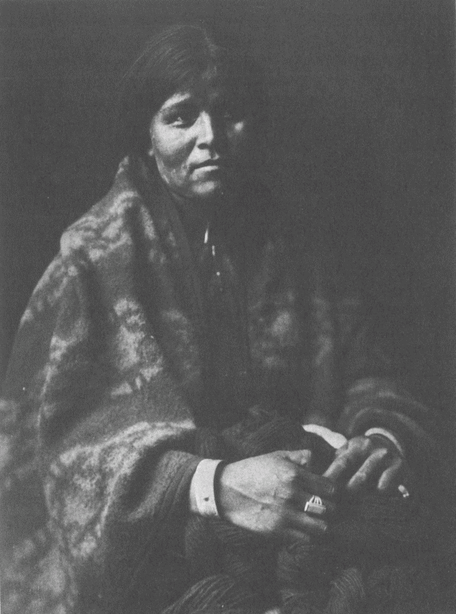 The Blanket Maker - Navaho Illustration: The Blanket Maker - Navaho