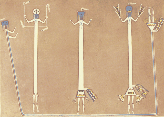Pĭkéhodĭklad - Navaho Illustration: Pĭkéhodĭklad - Navaho