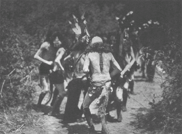 Yébĭchai Dancers - Navaho Illustration: Yébĭchai Dancers - Navaho