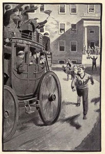 "Good-by to Oak Hall!"—Page 137.