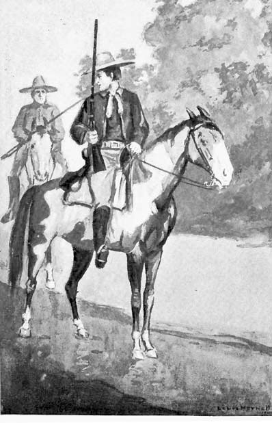 'HOLD ON!' HE CRIED TO HENRY PARKER. 'SOMETHING IS IN
THAT BUSH!'