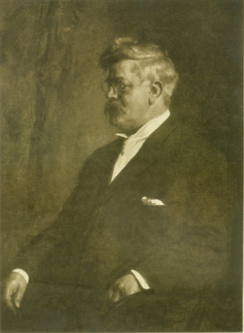 Painting by Joseph R. De Camp
FRANK DUVENECK