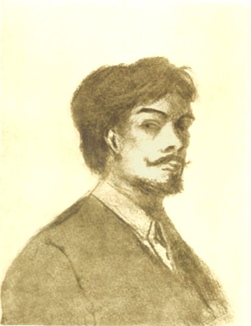 Sketch by Aubrey Beardsley
HENRY HARLAND