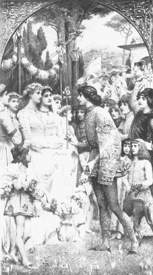 The Floral Games

From the painting by Jacques Wagrez. Permission of Braun,

Clement & Co.