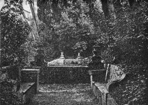 In the Garden of Villa d'Este

From a photograph by Mr. Charles S. Platt