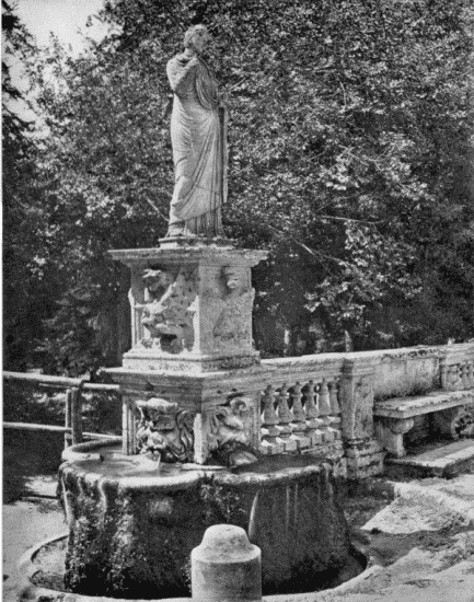 Alinari

Fountain in Gardens of the Villa Borghese