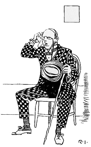 HE PERSPIRES, AND OUT COMES THE CRUEL ADMISSION