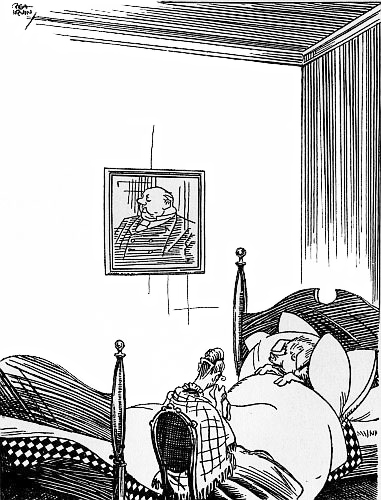 “SHE THINKS IT’S HENRY. SHE’S FIXED UP THE GUEST
BEDROOM FOR HIM”