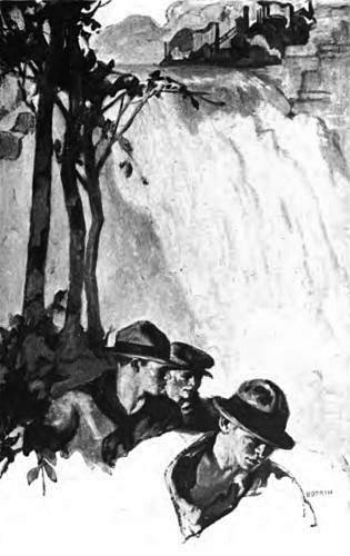 THEY TURNED AWAY FROM THE GREAT FALLS OF
THE ANCIENT RIVER WITH A FEELING OF
SADNESS