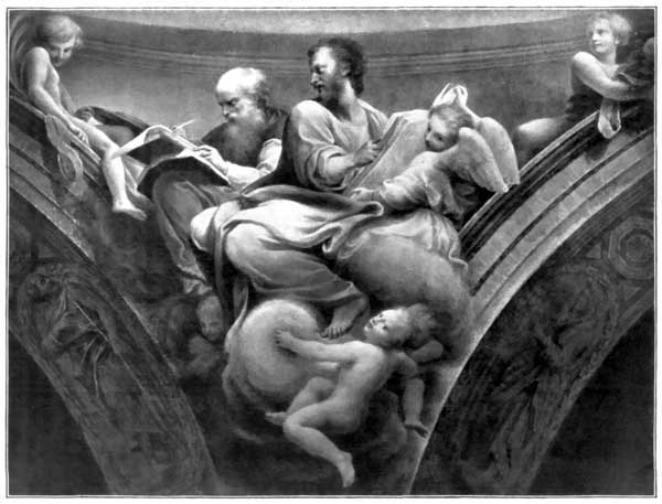 ST. MATTHEW AND ST. JEROME Church of S. Giovanni
Evangelista, Parma