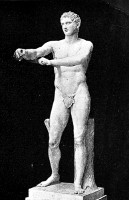 THE APOXYOMENOS
-- Vatican Gallery, Rome -- D. Anderson, Photo. John Andrew & Son,
Sc. -- Vatican Gallery, Rome