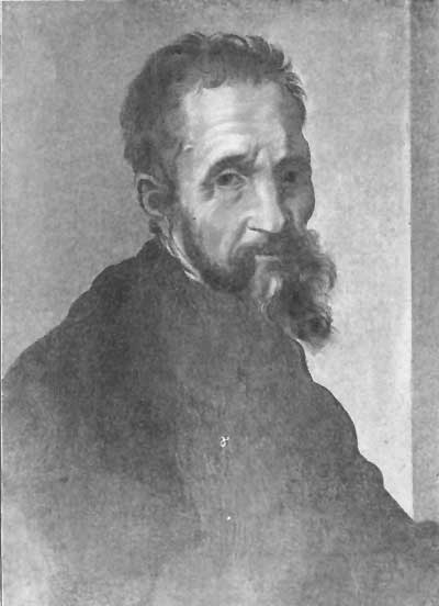 MICHELANGELO BUONAROTTI. Attributed to Bugiardini. Uffizi Gallery,
Florence.