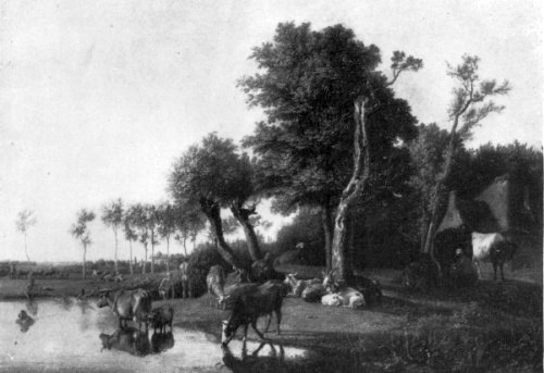 PAUL POTTER
La Vache qui se mire