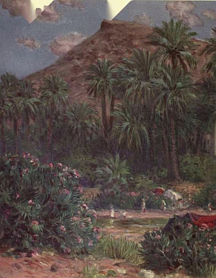 Illustration: Among all trees, one is blessed like the Mussulman,
 'tis the palm, said the Prophet.