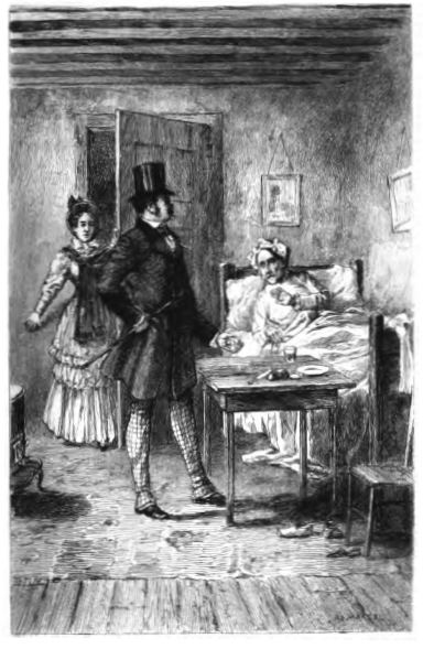 "'Go away and let me alone.'"

Original etching by Adrian Marcel.