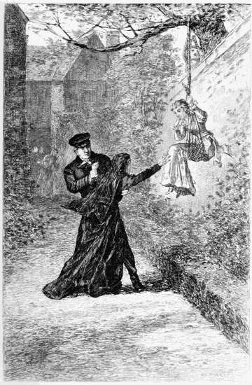 "'You shall not escape me.'"

Original etching by Adrian Marcel.