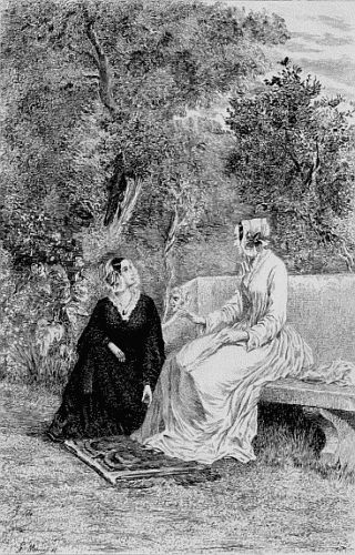 "Kneeling Down, Placed It on the Ground"
Original Etching by Mercier