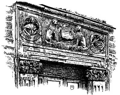 LATE GOTHIC LINTEL AT TRAÃ