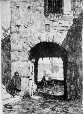 Image not available: A STREET IN TOLEDO.

From an etching by Charles A. Platt.