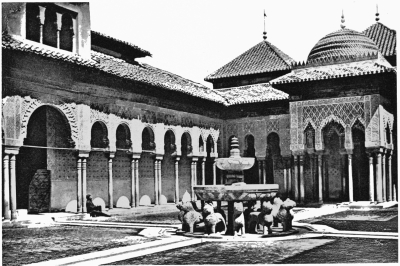 Image not available: Patio de los Leones, the Court of the Lions,
Alhambra.