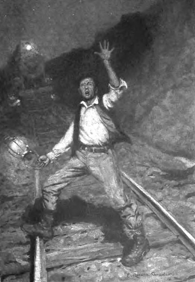 Thanks to the man with the red lantern, there were half a
dozen car-lengths to spare between the two trains.