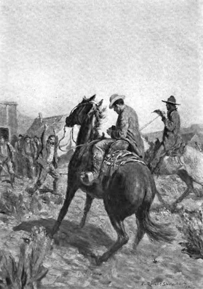 Sprague had unlimbered and focussed his camera again and was
calmly taking snap-shot after snap-shot.