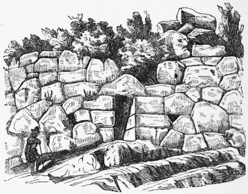 Fig. 264.—Gate of the Walls of Norba.