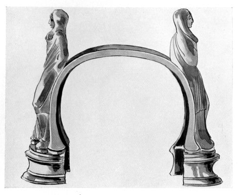 FIG. 6.—ANCIENT ROMAN FIRE-DOG.

(In the National Museum at Naples.)