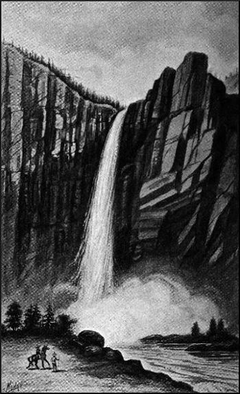 Falls of the Becorachic, Sierra Madre Mountains,
1239 feet high