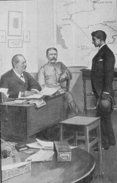 His keen glance
seemed to Gregory to take him in from head to foot