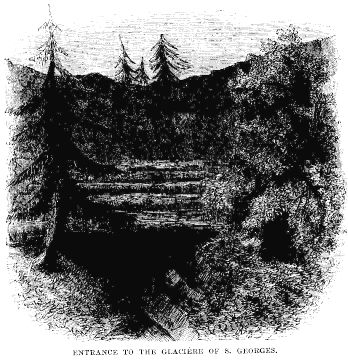 ENTRANCE TO THE GLACIÈRE OF S.
GEORGES.