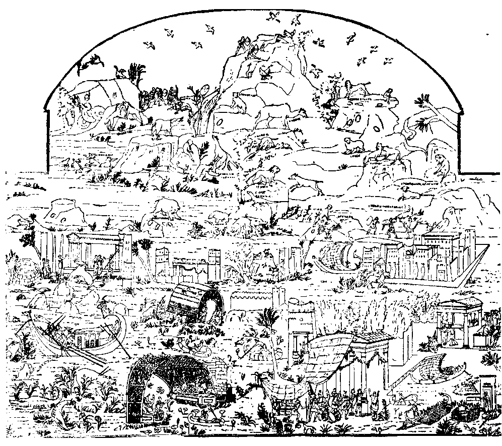 Fig 177.--Palestrina mosaic. 