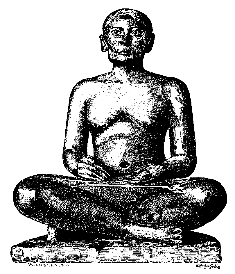 Fig 185.--The Cross-legged Scribe at the Louvre, Old
Empire. 