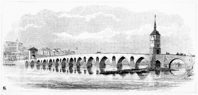 No. 9.

ZAMORA. p. 94.

THE BRIDGE ACROSS THE DOURO.