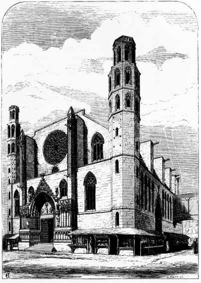 No. 39.

STA. MARIA DEL MAR, BARCELONA p. 308.

SOUTH-WEST VIEW.