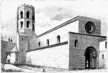 No. 42.

SAN PEDRO, GERONA.

EXTERIOR FROM THE NORTH-WEST. p. 330