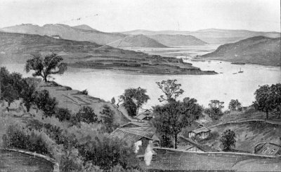 The City of Chungking, as seen from the opposite Bank of
the River Yangtse.