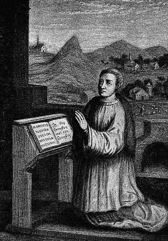 Thomas Ã  Kempis, the Frontispiece of an
edition of "The Imitation of Christ" published
by Suttaby and Company of London
Amen Corner, 1883