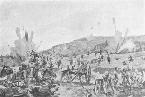 Advance Of The Gordons At Elandslaagte.