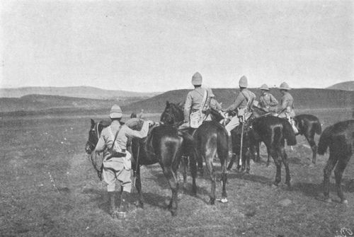 General French And Staff On Black Monday.