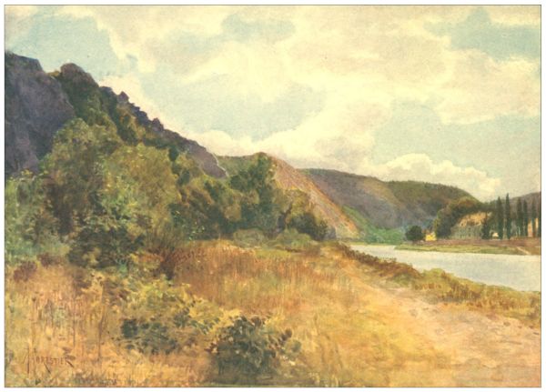 THE CHÂTEAU DE WAULSORT ON THE
MEUSE