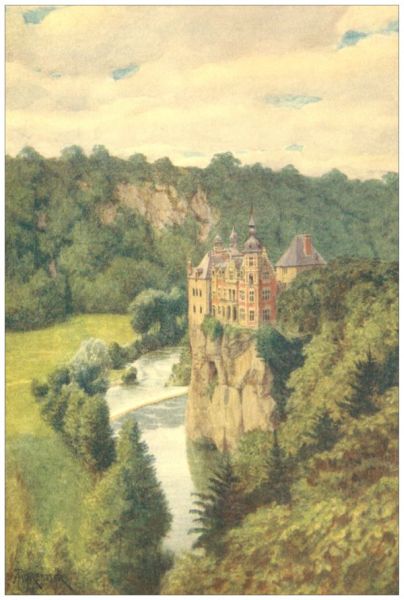 CHÂTEAU DE WALZIN, IN THE LESSE
VALLEY