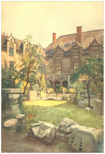 THE EPISCOPAL PALACE—INNER COURT,
LIÉGE