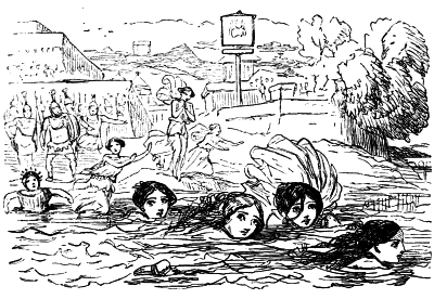 ClÃ¦lia and her Companions escaping from the Etruscan Camp.