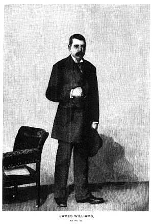 JAMES WILLIAMS,
AS HE IS